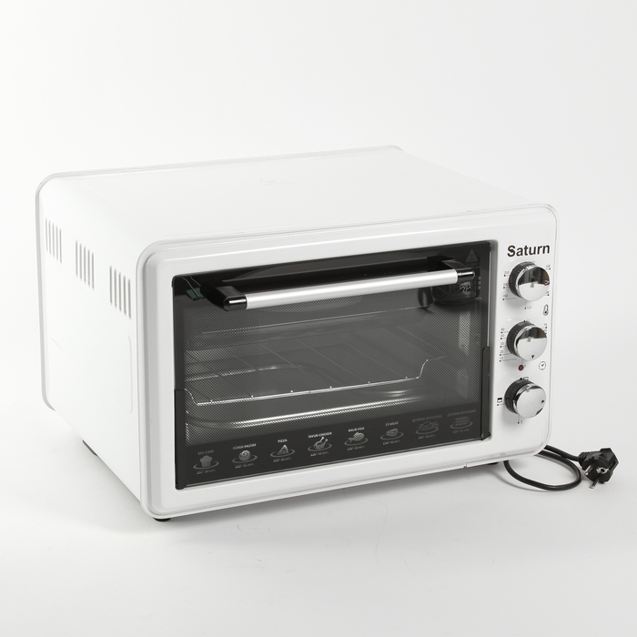 Печь электрическая Saturn ST-EC1075, 1500 Вт, 36 л, белая