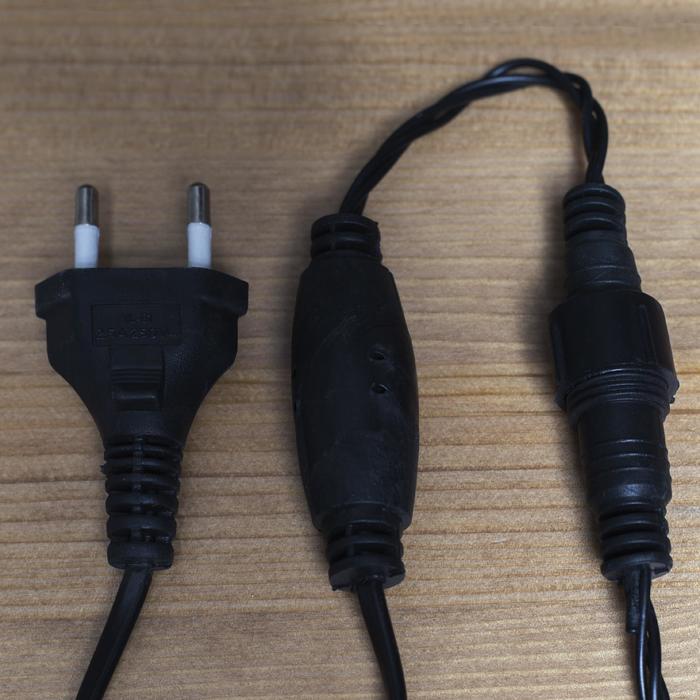 НИТЬ уличная, УМС, Д: 10 м, Н.Т. 3W LED-100-220V, ЖЕЛТЫЙ