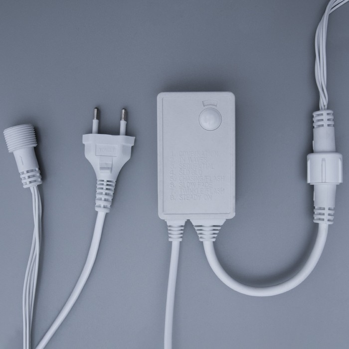 Гирлянда "Дождь" улич. Ш:2 м, В:3 м, Н.Т. LED-800-220V, контр. 8 р, ЗЕЛЕНЫЙ