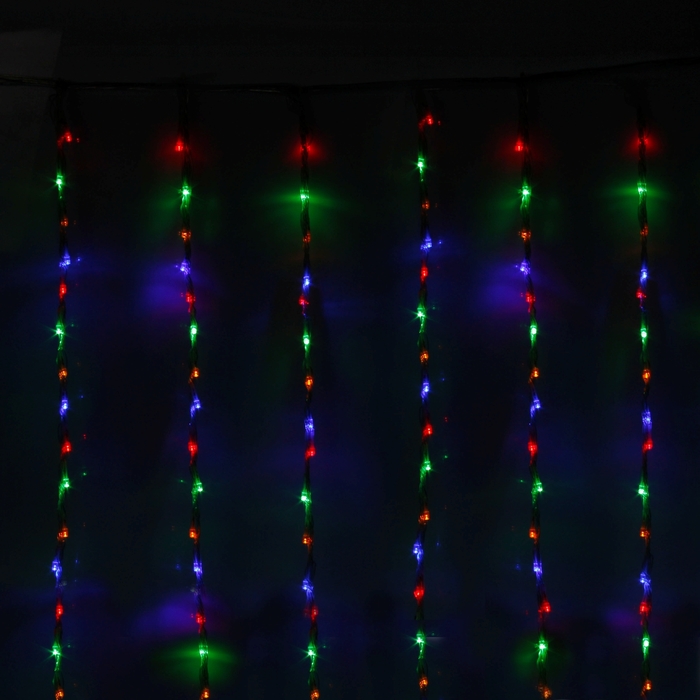 ВОДОПАД уличная, УМС, Д: 2 м, В:3 м, Н.С. LED-800-240V, контроллер 8 режимов, МУЛЬТИ