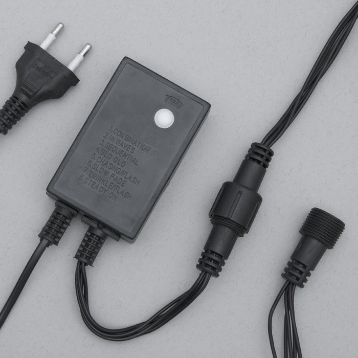 ВОДОПАД уличная, УМС, Ш:2 м, В:3 м, Н.Т. LED-800-220V, контроллер 8 режимов, ЗЕЛЕНЫЙ