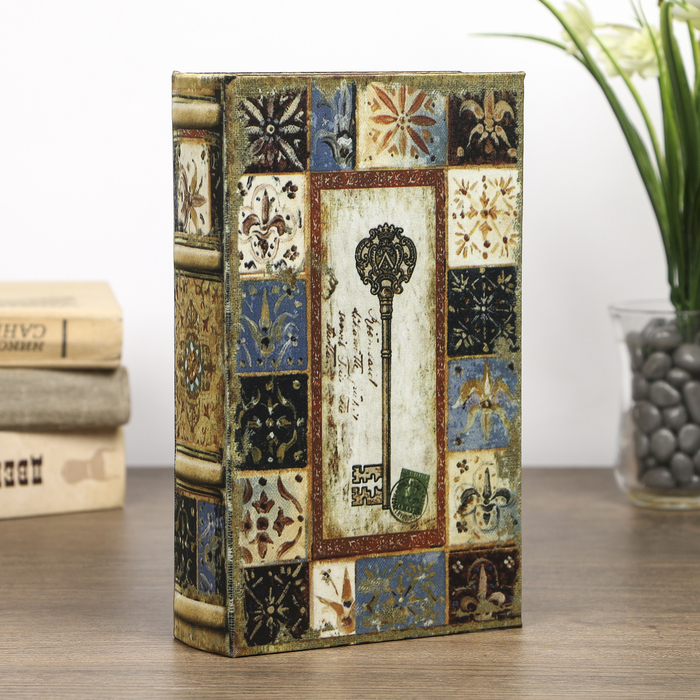 Сейф-книга шёлк "Ключик от сокровища"