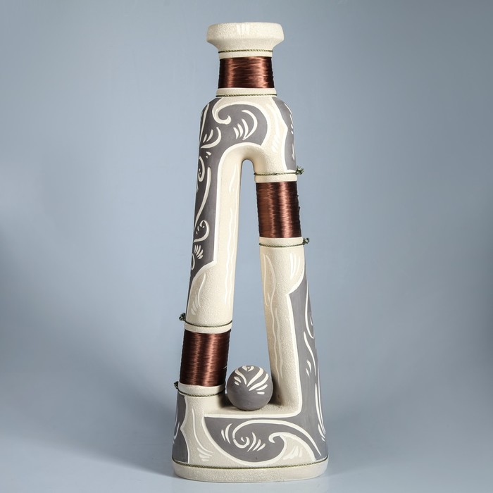 Ваза напольная "Ватра" шамот, микс