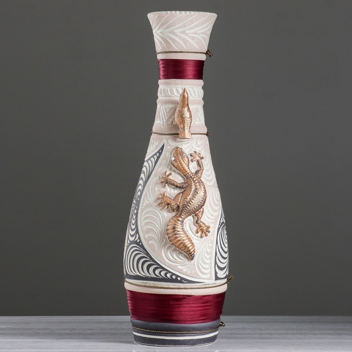 Ваза напольная "Афина" шамот, микс