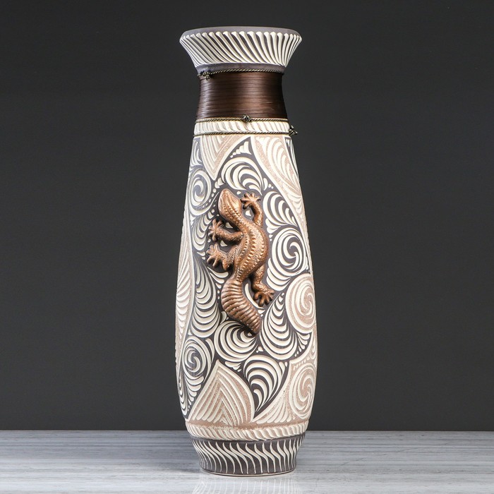 Ваза напольная "Африка" шамот