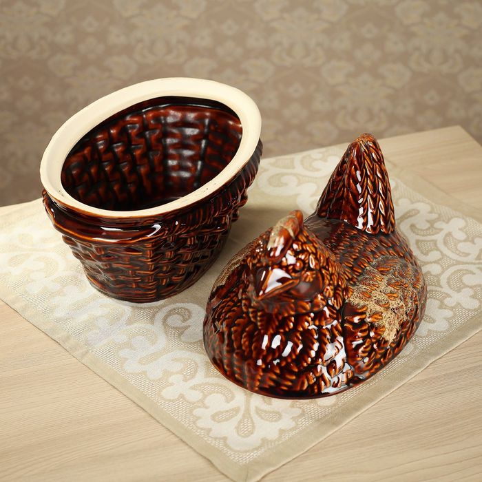 Жаровня "Курица" большая, 2,5 л