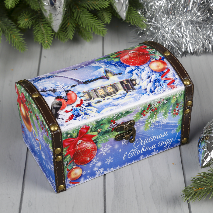 Шкатулка "Счастья в Новом году"
