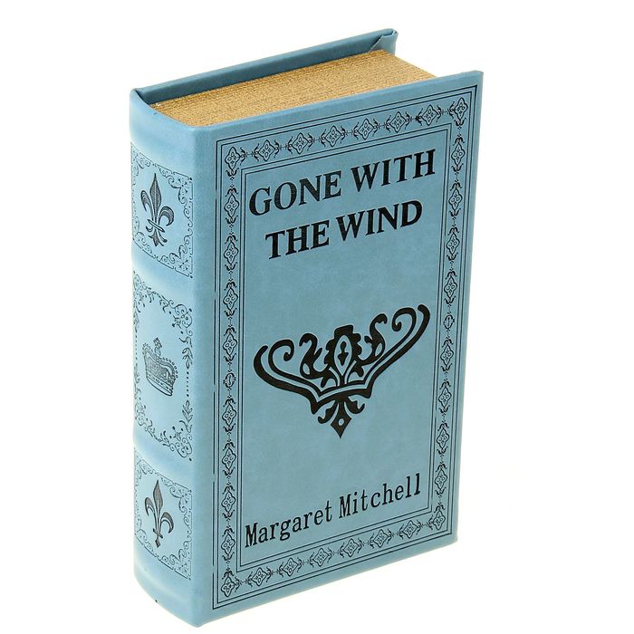 Шкатулка "Маргарет Митчелл" кожа с тиснением