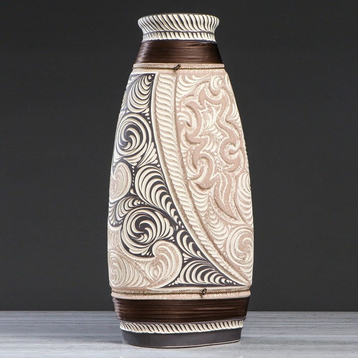 Ваза напольная "Тибет" шамот