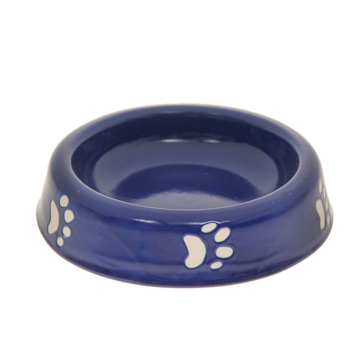 Миска 200 мл "Следы", цвет синий