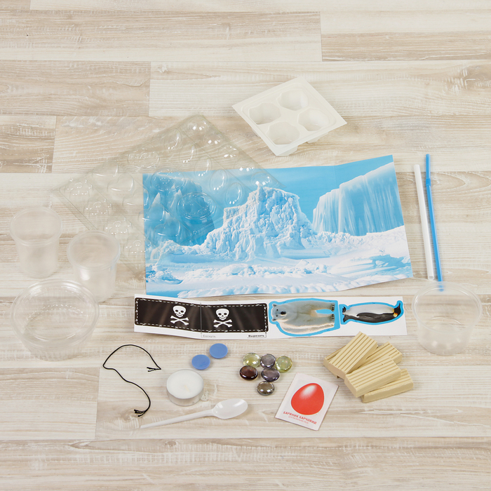 Набор для эксперементов "Интересные эксперементы со льдом"