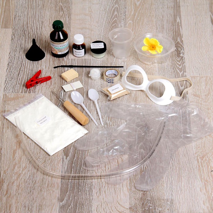 Набор для опытов "Интересные эксперименты, светящиеся в темноте", 8 опытов