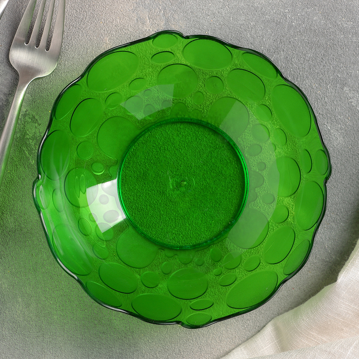 Салатник 400 мл Glory, цвет зелёный