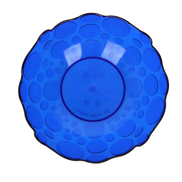 Салатник 400 мл Glory, цвет синий