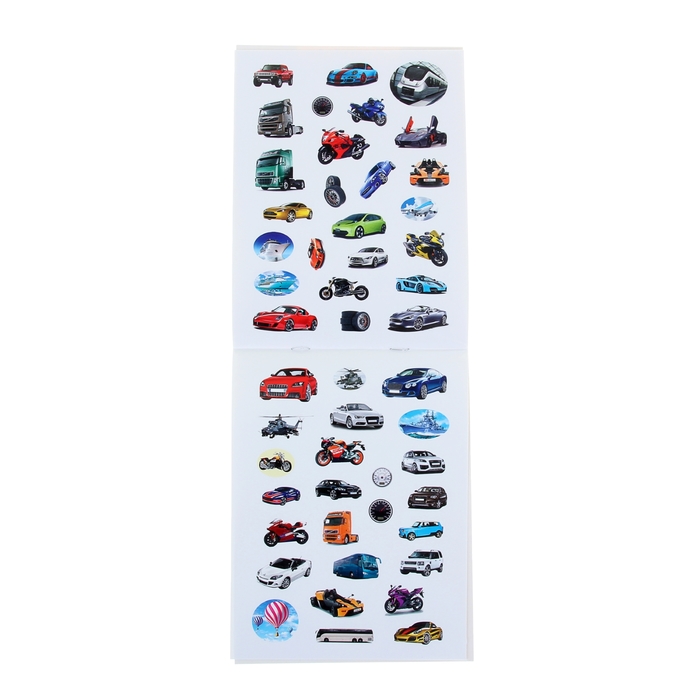 100 наклеек. Мир транспорта