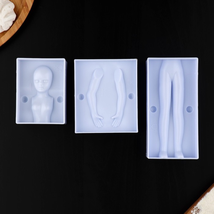 Молд кондитерский для создания объемной фигуры человека "Женщина"