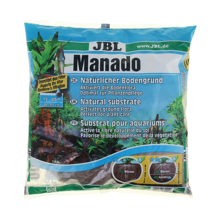 Питательный грунт JBL Manado красно-коричневый, 3 л