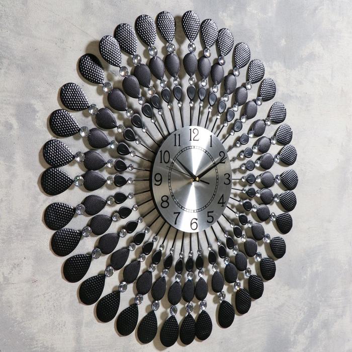 фото Часы настенные, серия: ажур, "стиль", дискретный ход, d-70 см