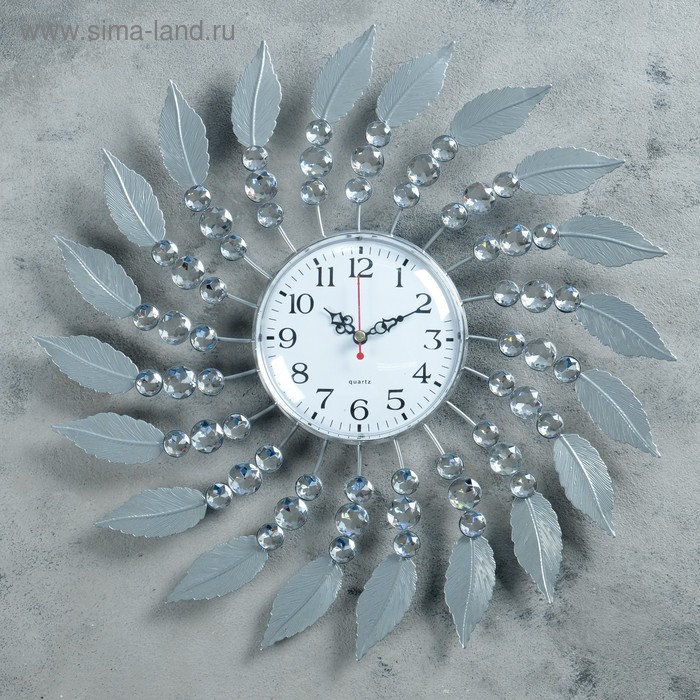 фото Часы настенные, серия: ажур, "милена", d = 39 см, микс quartz
