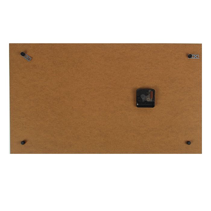 Часы настенные прямоугольные "Леопард на дереве", 35х60 см