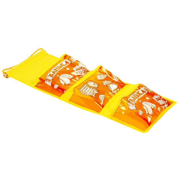 Кармашки банные на 3 отделения "Банька", пластик