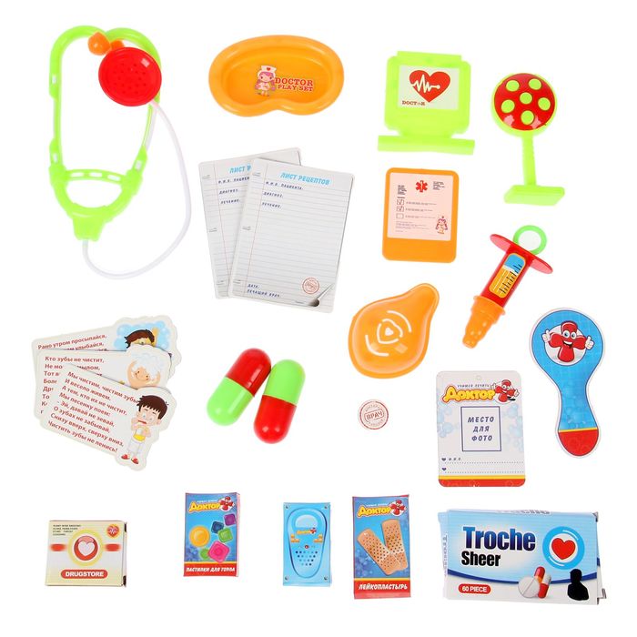 Игровой набор доктора, 11 предметов