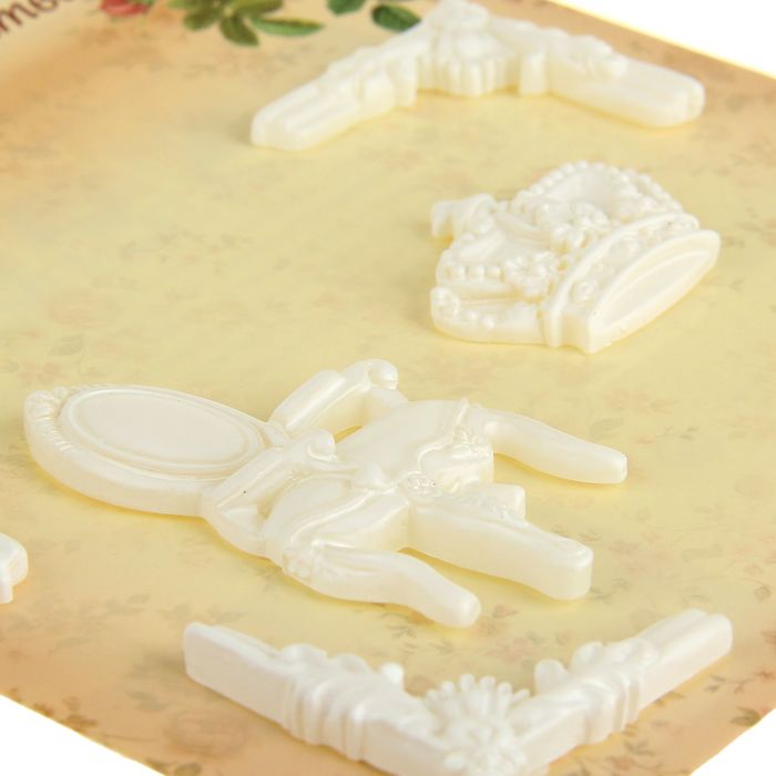 Декор для творчества "Корона", набор 6 шт.