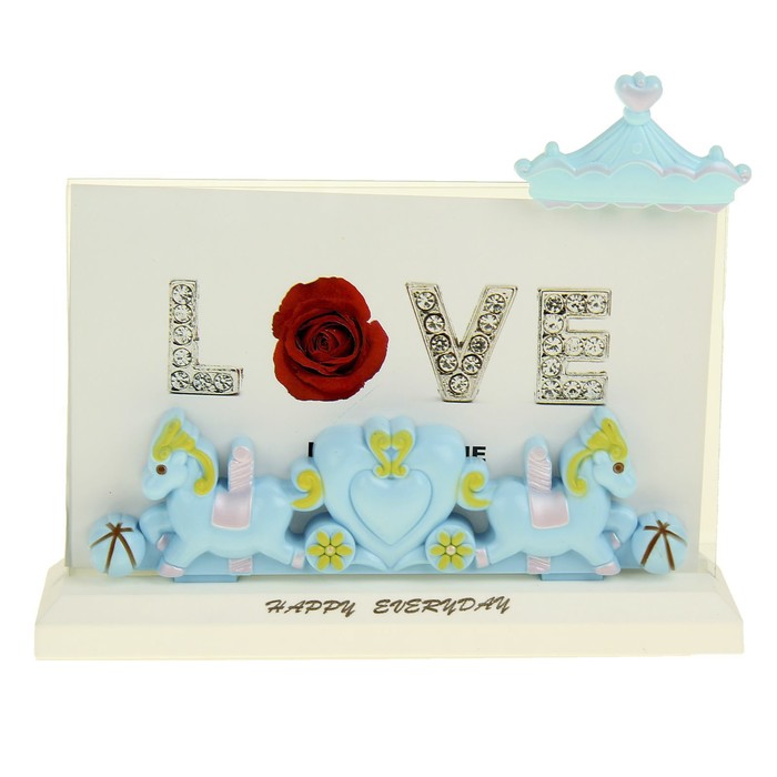 Фоторамка "Карусель с лошадками" 11,5х17 см МИКС