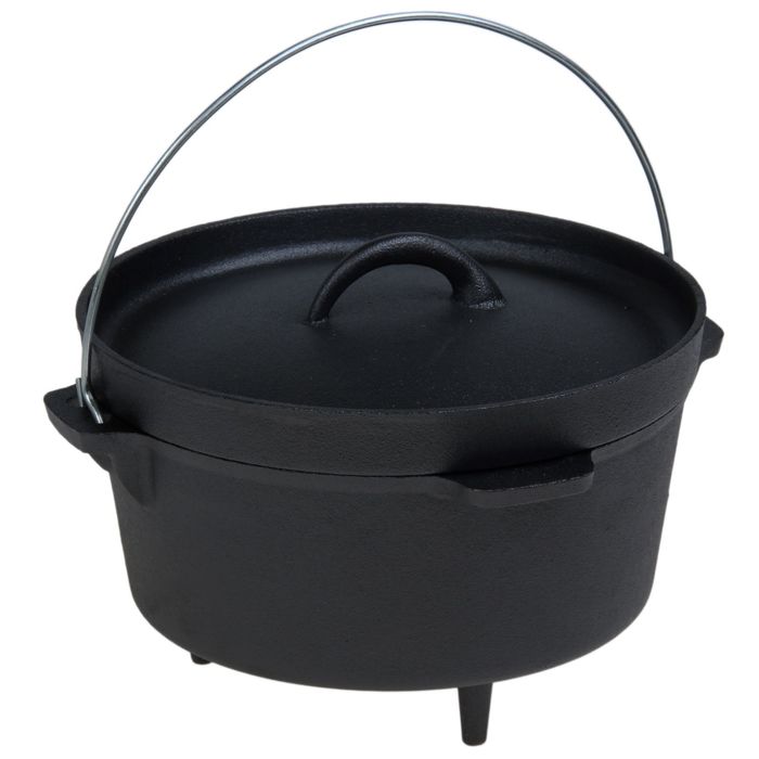 Казан на ножках 25х10 см 3,7 л