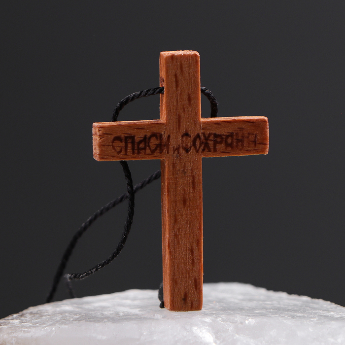 Крестик деревянный