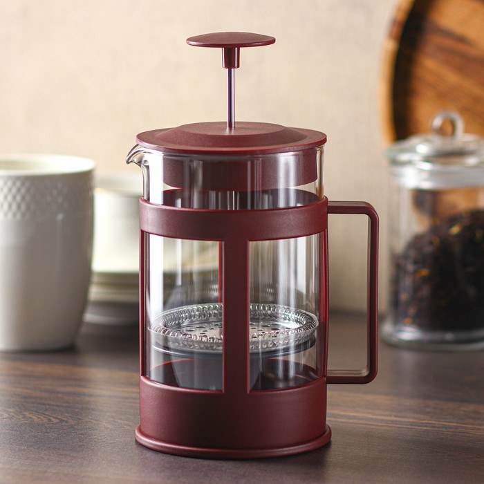 Френч-пресс 800 мл "Классика", цвет коричневый