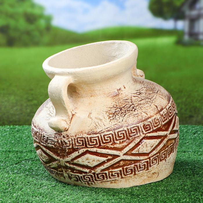 Садовая фигура "Арина" наклонная, шамот