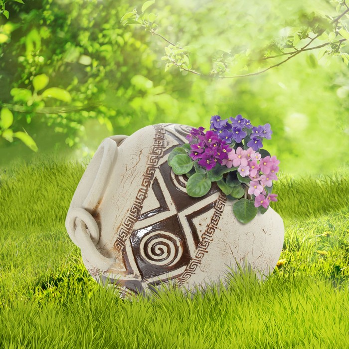 Садовая фигура "Сапфо" амфора, шамот