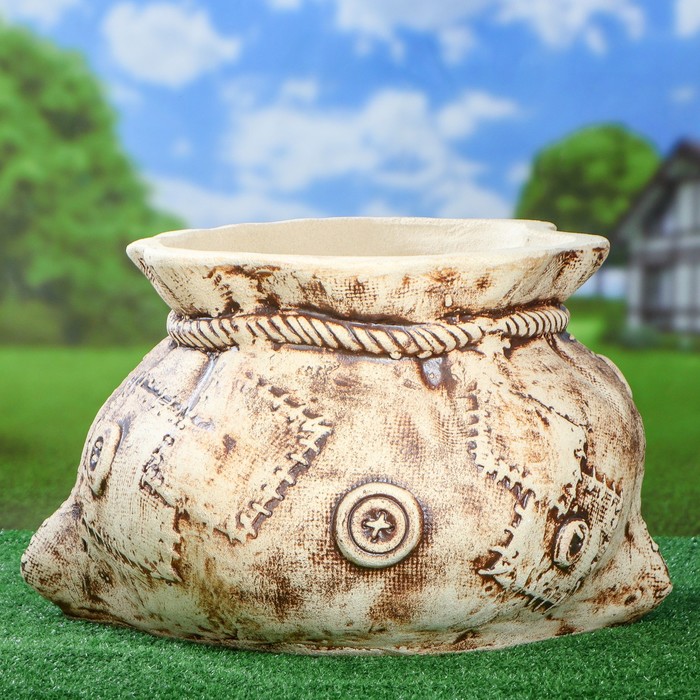 Фигурное кашпо "Мешок" 40 л