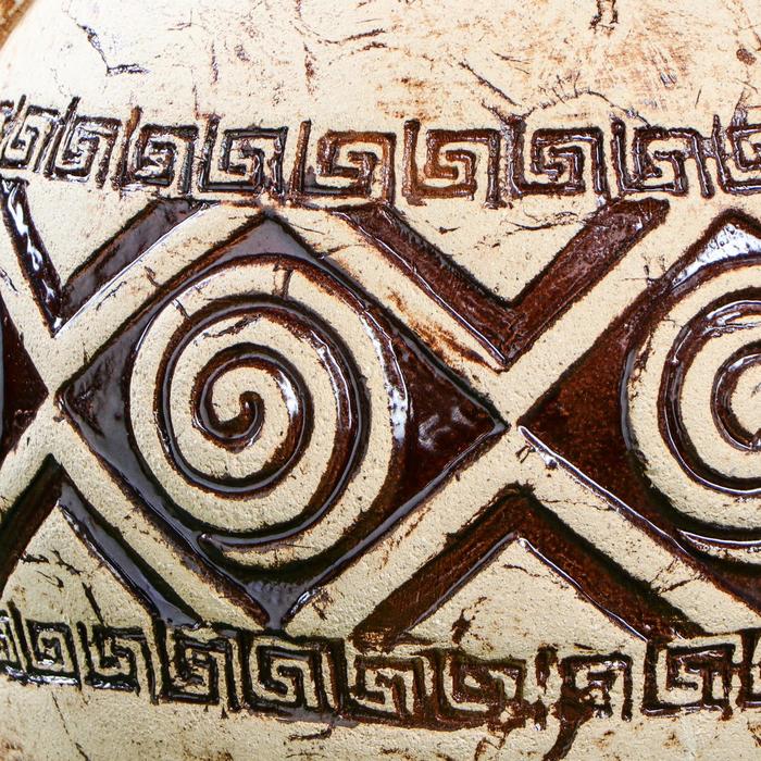 Ваза напольная "Сирена" шамот