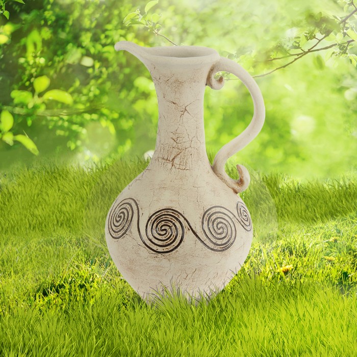 Ваза напольная "Кувшин" большая, Греция, шамот