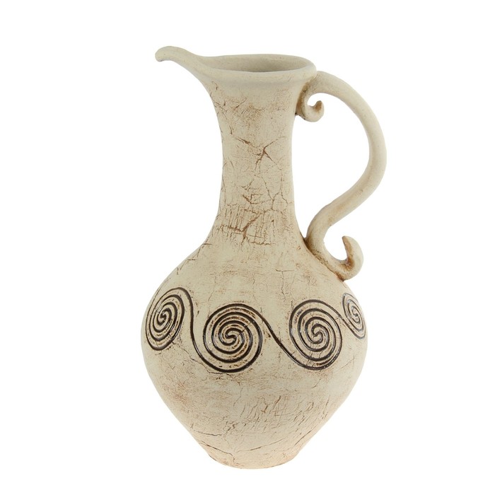 Ваза напольная "Кувшин" большая, Греция, шамот