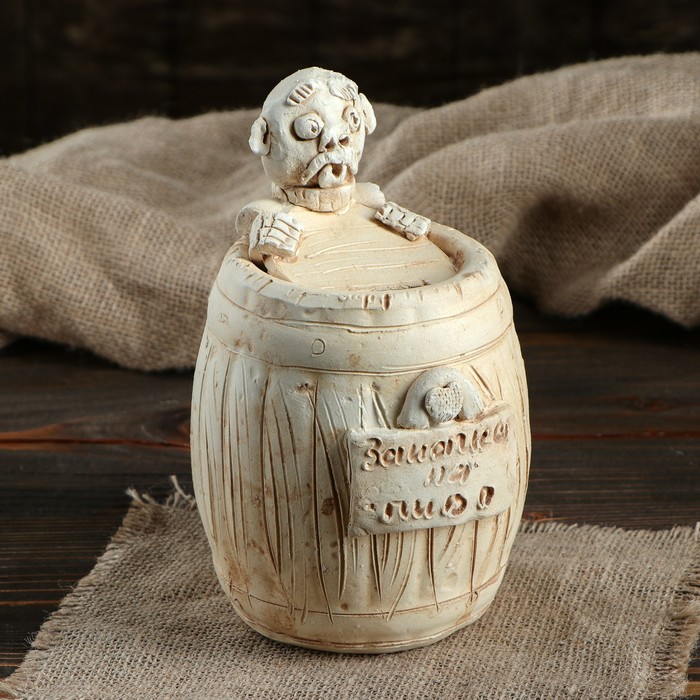 Копилка "Бочка с заначкой"