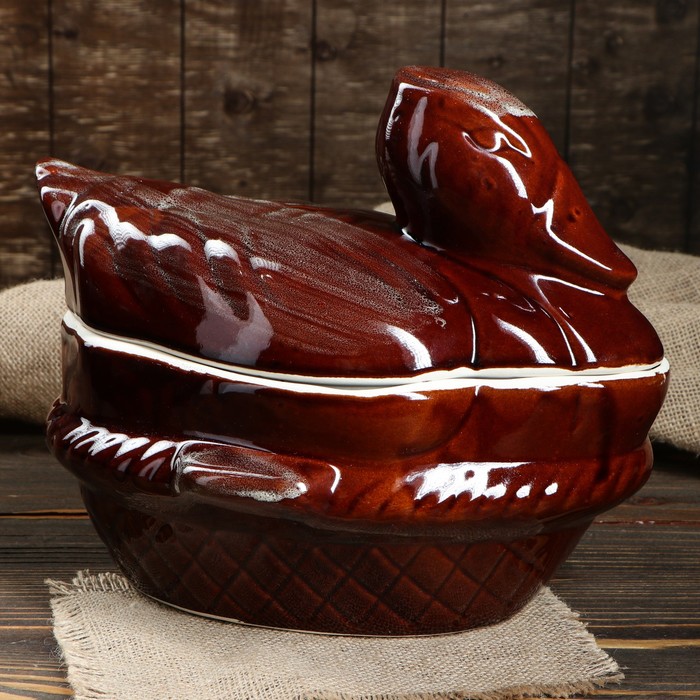 Жаровня &quot;Утка&quot; 3 л, микс