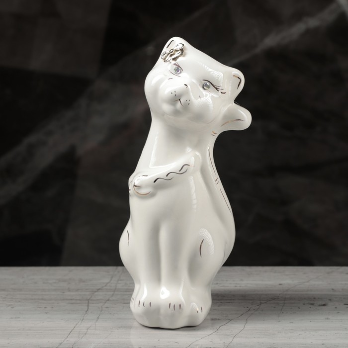 Копилка "Тошка" глянец, белая