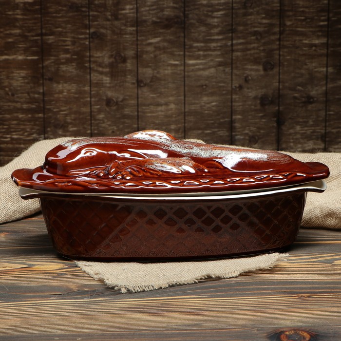 Жаровня 3л "Рыба"