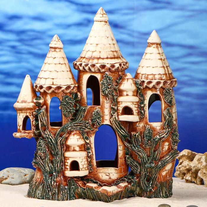 Декорации для аквариума "Замок большой тройной"