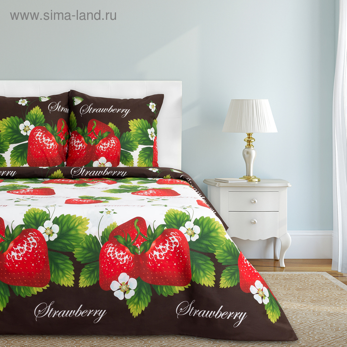 

Постельное бельё "Этель" дуэт Виктория 143х215 см - 2 шт, 240*220 см, 70х70 см - 2 шт., 100% хлопок, бязь 125 г/м²