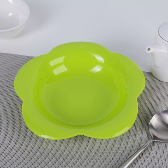 Тарелка d=21 см "Цветок", 350 мл