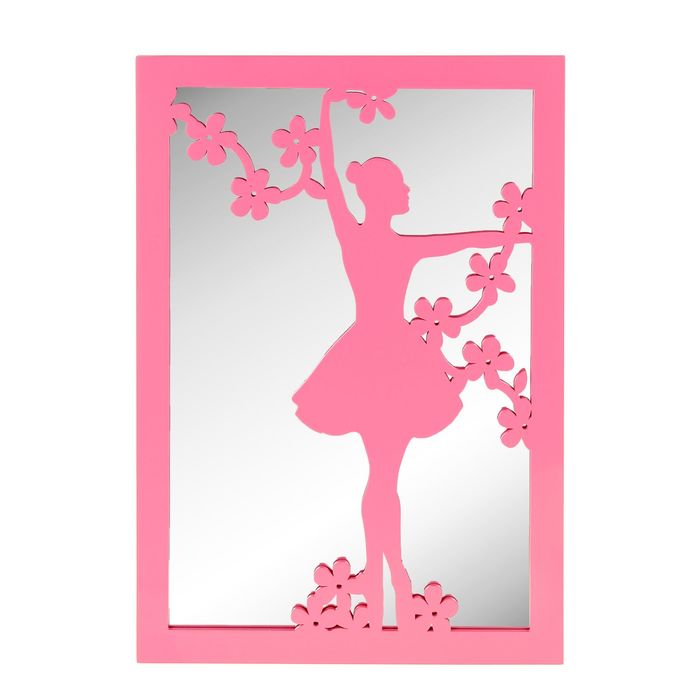 Декор интерьерный "Балерина" с зеркалом 25х35 см