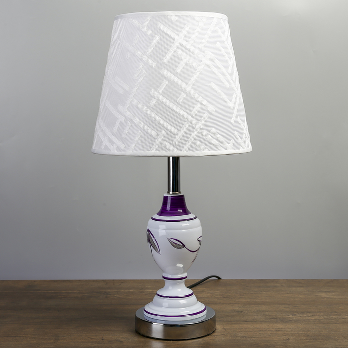 Лампа настольная "Цветы"