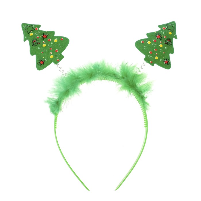 Карнавальный ободок "Нарядная ёлочка"