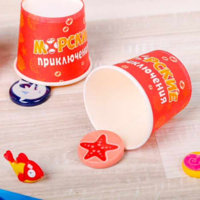 Настольная игра летняя на внимание "Морские приключения"