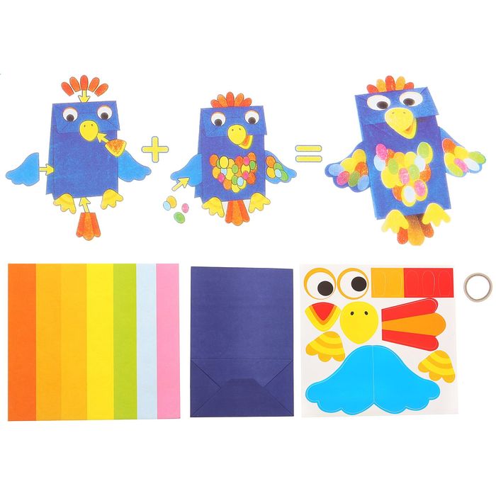 Набор для творчества - кукольный театр из бумаги "Совушка"