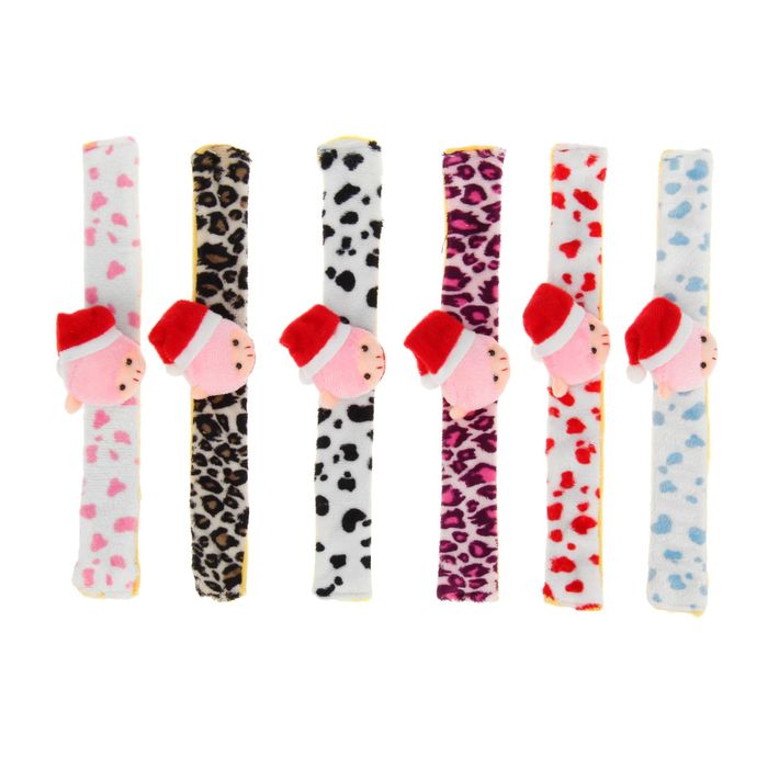 Браслет "Обезьяна" в колпачке, цвета МИКС